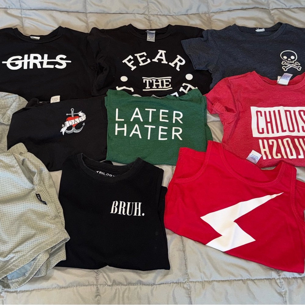 Black 'Bruh.' Kids T-Shirt